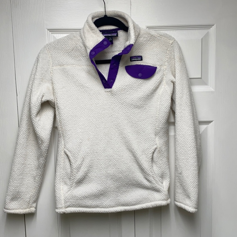 Kids slim fit Patagonia snap tee